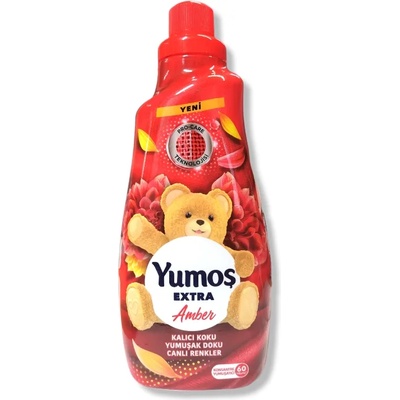 YUMOS extra омекотител, Amber, 1440мл за 60пр