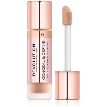 Makeup Revolution Conceal & Define krycí make-up F3 23 ml