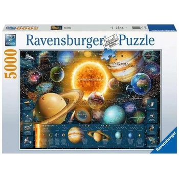 Image 1 of Ravensburger Ravensburger пъзел: Слънчевата система (5000 части) (16720)
