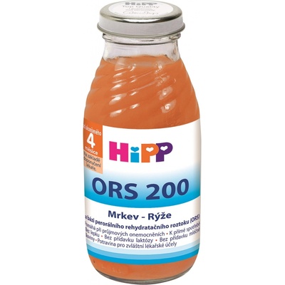 HiPP ORS 200 Mrkev-rýže 200 ml