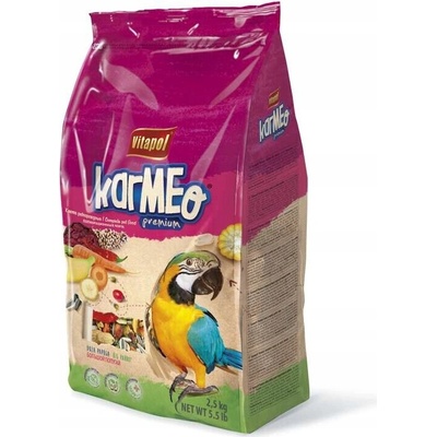 Vitapol Karmeo krmivo pro velké papoušky 2,5 kg