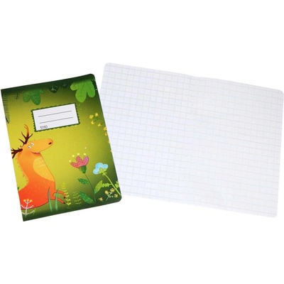 Junior Školní sešit 5110 A5 čtvereček 10x10