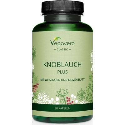 Vegavero Knoblauch Plus, 90 капсули, Vegavero