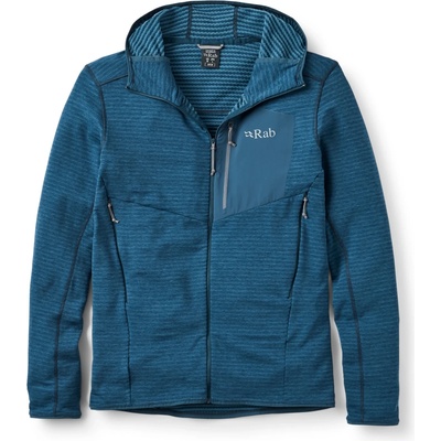 Rab Мъжко поларено яке Rab Ascendor Light Hoody Fleece jacket - Tempest Blue (005-5119-0711)