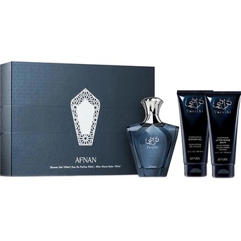 Afnan Turathi Blue подаръчен комплект с парфюмна вода 90мл за мъже 1 бр