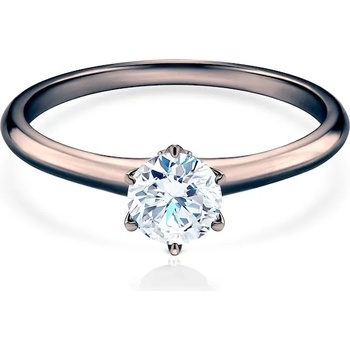 Image 1 of SAVICKI Годежен пръстен The Journey: черно злато, диамант