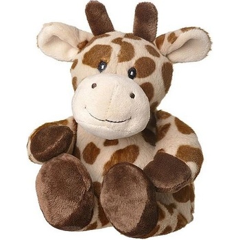 Marvida Малка топла плюшена играчка - жираф - welliebellies®