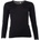 Engel Дамско копринено термобельо Engel Women's Shirt L/S with Lace Merino base layer - Black - размер 34/36 (EU) (114-0990-0111)