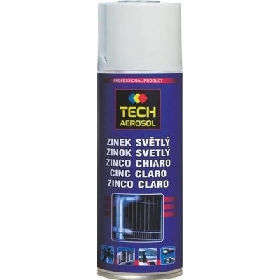 Tech Aerosol Zinek světlý 400ml 400ml