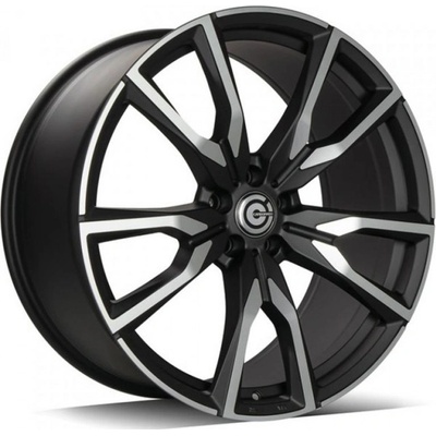 Carbonado Pain 9,5x22 5x112 ET37 matt black front polished