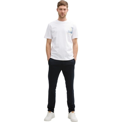 Tom Tailor pánské triko 1045664 20000 bílá