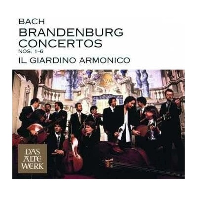 2 Johann Sebastian Bach - Brandenburg Concertos 1 - 6 CD – Hledejceny.cz