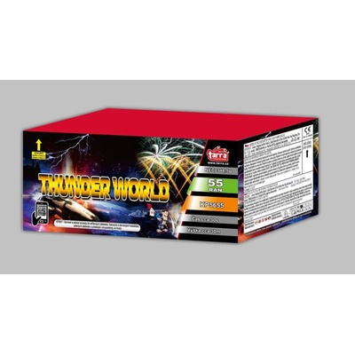 Tarra pyrotechnik Ohňostroj THUNDER WORLD 55 ran