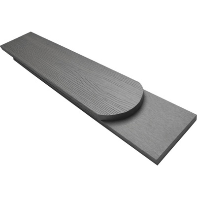 WPC dřevo plastová plotovka 1000x100x13mm - stone grey