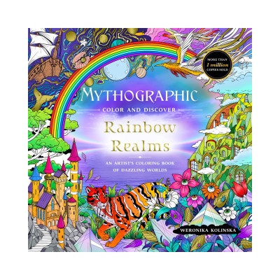 Mythographic Color and Discover: Rainbow Realms