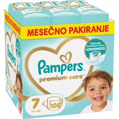 Pampers Premium Care 7 108 ks