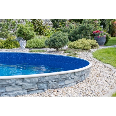 CF Bazénová fólie Waves na bazén 5,5 x 3,7 x 1,2 m – Zboží Dáma