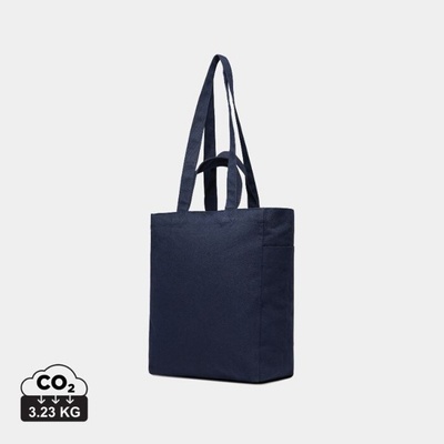 Taška na zips VINGA Hilo z recykl. canvas AWARE™, modrá navy