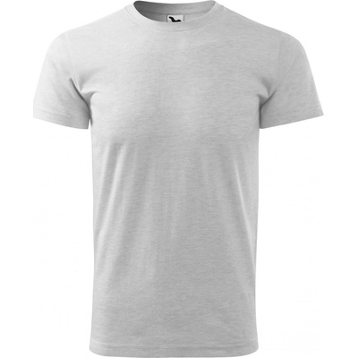 Malfini Heavy New Tričko unisex světle šedý melír