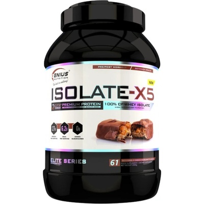 GENIUS NUTRITION Isolate-X5 [2000 грама] Шоколад с лешник