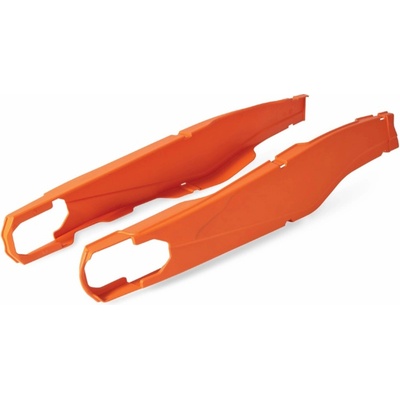 POLISPORT kryt zadní vidlice KTM SX/SXF/XC/XCF 13-19, HUSQVARNA TC 125/250, FC 250/350/450 14-19, FE501 17-19 (PRO-LINK) oranžová