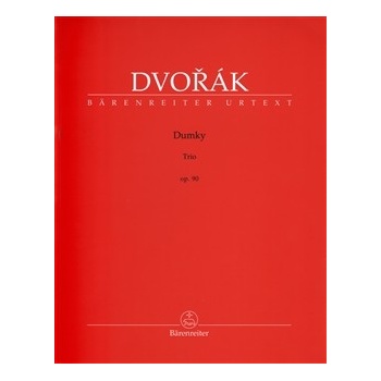 Antonín Dvořák: Dumky. Trio op. 90 - Antonín Dvořák - Editio Bärenreiter