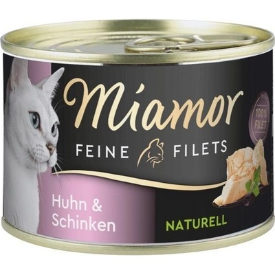 MIAMOR Feline Filets kuracie mäso so šunkou vo vlastnej omáčke 156 g