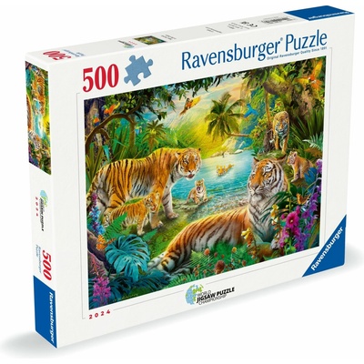 Ravensburger Oáza tygrů 500 dílků