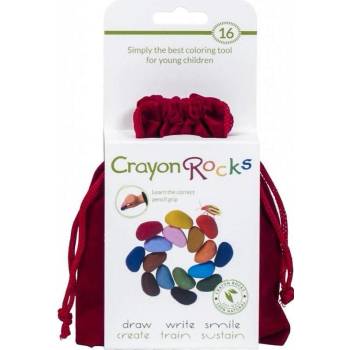 Crayon Rocks Voskovky 16 farieb v červenom vrecúšku
