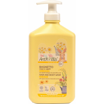 Baby Anthyllis Kúpeľ na telo a vlasy pre deti 500 ml