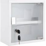 PT LIVING Бял метален висящ шкаф за лекарства 12x25 cm - PT LIVING (PT3973WH)