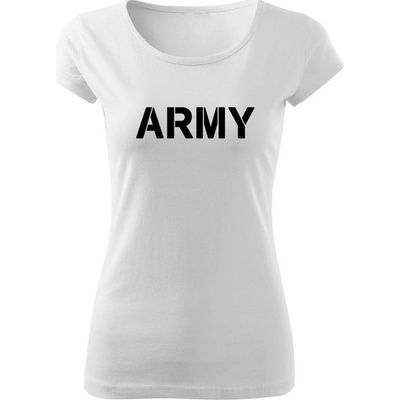 WARAGOD dámske tričko army biela