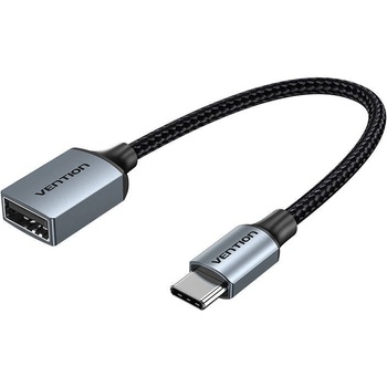 Vention Кабел Vention CCWHB, USB-C 2.0 мъжки към USB-A женски OTG, 0.15m, сив (CCWHB)