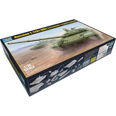 Trumpeter T 72B/B1 MBT with Kontakt 1 1:16