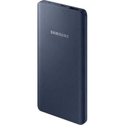 Samsung Universal Battery Pack EB-P3020CS 5000mAh - външна батерия с MicroUSB кабел и USB-C адаптер за мобилни устройства (тъмносин)