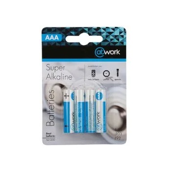 Image 1 of @Work Батерия алкална aaa 4 бр