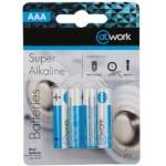@Work Батерия алкална aaa 4 бр