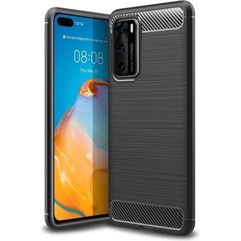 Image 1 of Huawei Anti Shock гръб Carbon за Huawei P40, Черен (3373)
