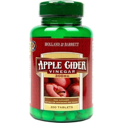 Holland & Barrett Apple Cider Vinegar 300 mg 200 tablet