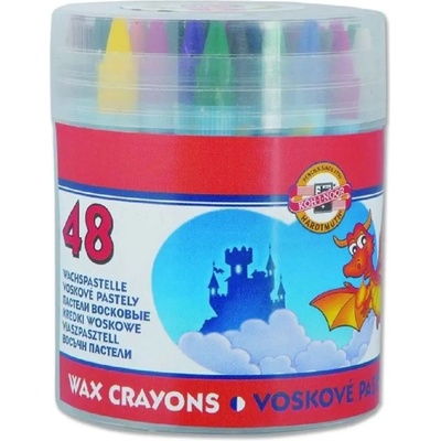 Koh-I-Noor voskové pastelky 48 farieb