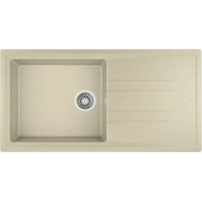 Teka Stone 60 L-TG СЛОНОВА КОСТ М. 1020. СК, Гранитна мивка, обръщаема (М.1020.СК)