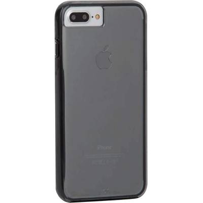 Case-Mate Naked Tough Case - кейс с висока защита за iPhone 8 Plus, iPhone 7 Plus, iPhone 6S Plus, iPhone 6 Plus (черен-прозрачен)