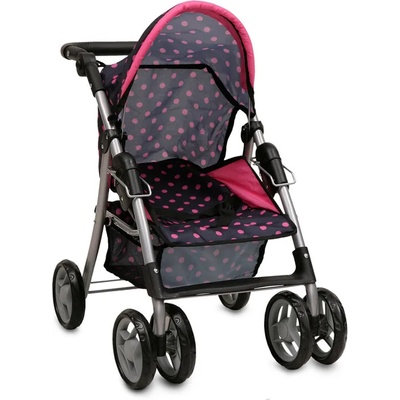 Moni Количка за кукли Pinky dots 9352 Moni Toys