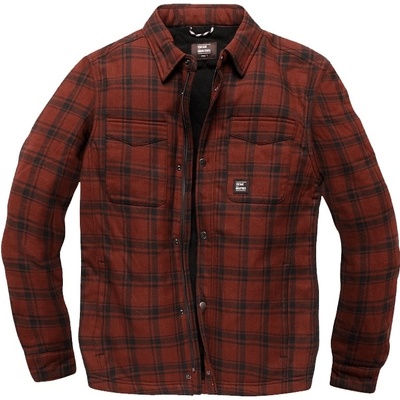 Vintage Industries Darwin Shirtjacket oranžová