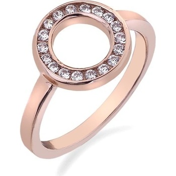 Hot Diamonds prsten Emozioni Saturno Rose Gold ER002