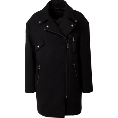 Sisley Преходно палто черно, размер 42