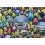 Dino - Puzzle Farebné rybičky - 1 000 piese