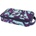 Herlitz Ученически несесер празен, с дръжка, 2Go, мотив Camo Purple - Herlitz