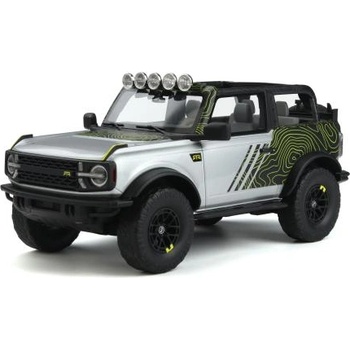 GT SPIRIT 1: 18 ford bronco rtr iconic silver 2022