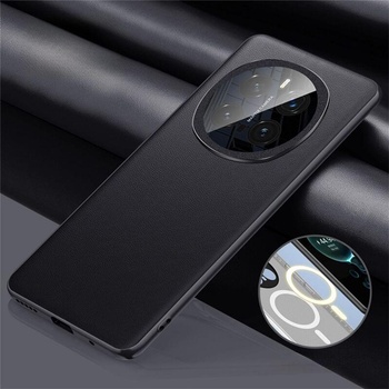 GKK Magsafe Кожен Калъф за Honor Magic 7 Pro, Leather Case, Черен (5966011287121)